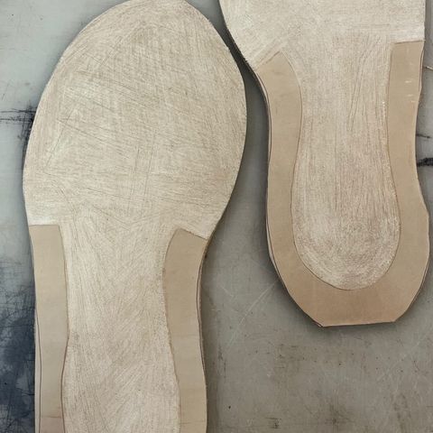 Ken Diamond 1/2 Cut in Horween Dark Brown Aspen Double Horsefront