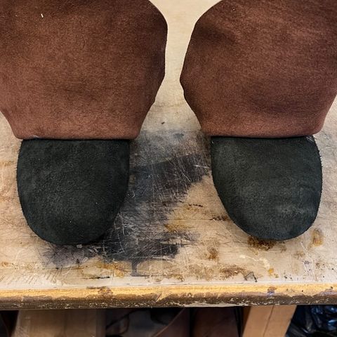 Ken Diamond 1/2 Cut in Horween Dark Brown Aspen Double Horsefront