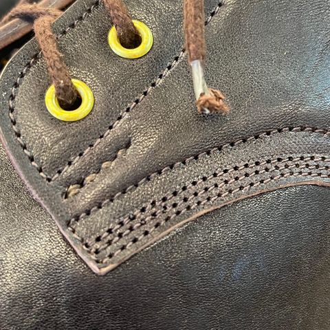 Ken Diamond 1/2 Cut in Horween Dark Brown Aspen Double Horsefront