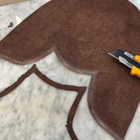 Ken Diamond 1/2 Cut in Horween Dark Brown Aspen Double Horsefront