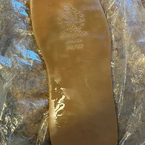 Ken Diamond 1/2 Cut in Horween Dark Brown Aspen Double Horsefront