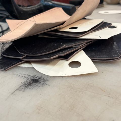 Ken Diamond 1/2 Cut in Horween Dark Brown Aspen Double Horsefront