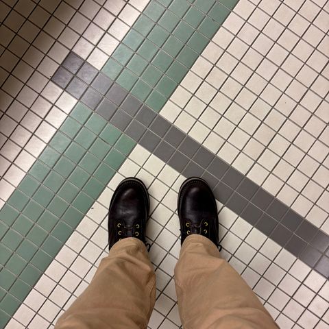 Ken Diamond 1/2 Cut in Horween Dark Brown Aspen Double Horsefront
