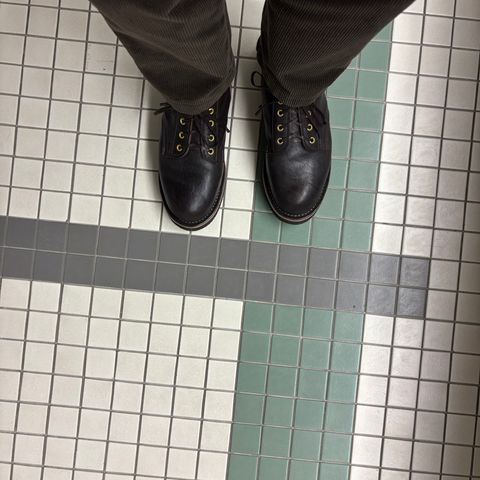 Ken Diamond 1/2 Cut in Horween Dark Brown Aspen Double Horsefront