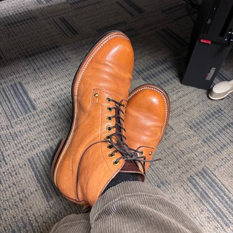 Iron Boots Type 1 in Maryam Washed Natural Horsefront