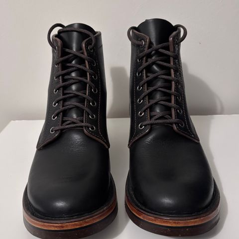BHHB Custom Model in Horween Tumbled Black Chromexcel