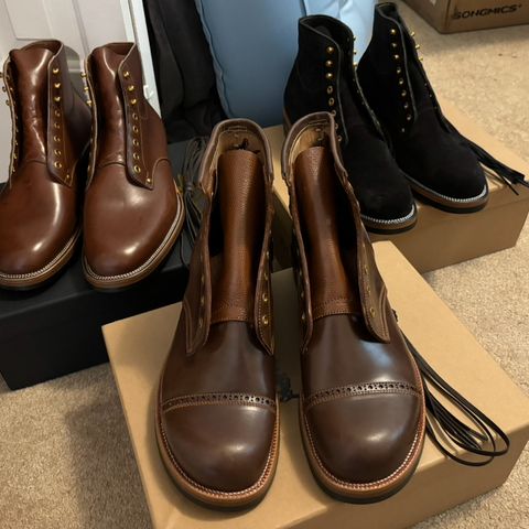 Iron Boots 5515 in Maryam Brown Shell Cordovan