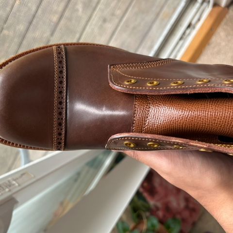 Iron Boots 5515 in Maryam Brown Shell Cordovan