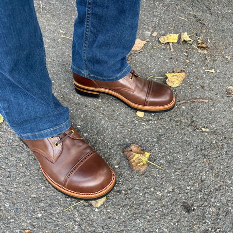 Iron Boots 5515 in Maryam Brown Shell Cordovan