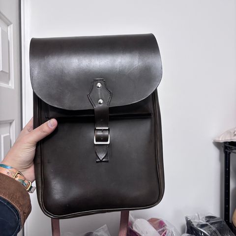 Unsung Medic Bag in Wickett & Craig Olive H Latigo