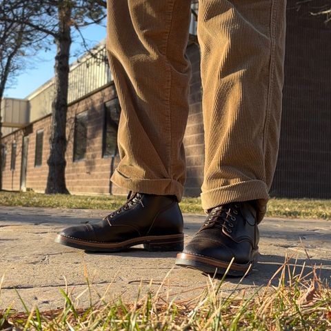 Onderhoud SVC03 Service Boot in Horween Dark Brown Waxed Flesh