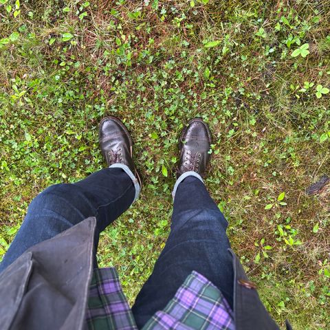 Onderhoud SVC03 Service Boot in Horween Dark Brown Waxed Flesh