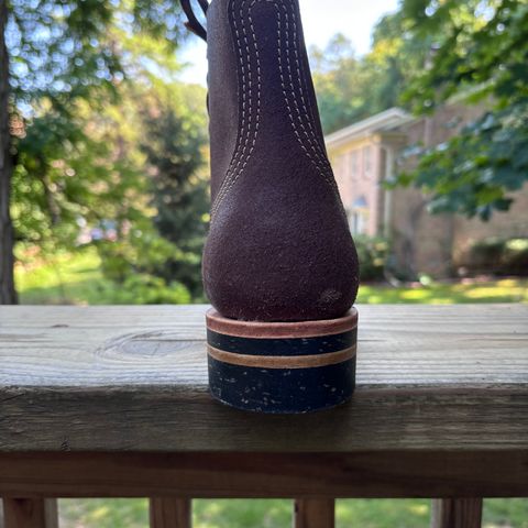 Oldspeed Boondockers in Wickett & Craid Brown English Bridle Reverse