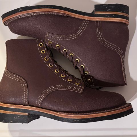 Oldspeed Boondockers in Wickett & Craid Brown English Bridle Reverse