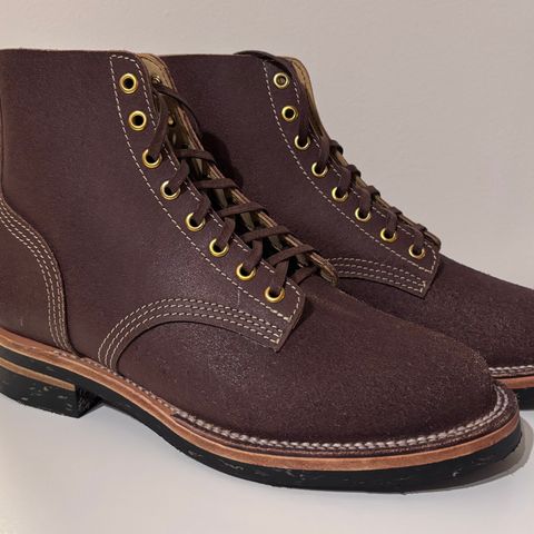 Oldspeed Boondockers in Wickett & Craid Brown English Bridle Reverse