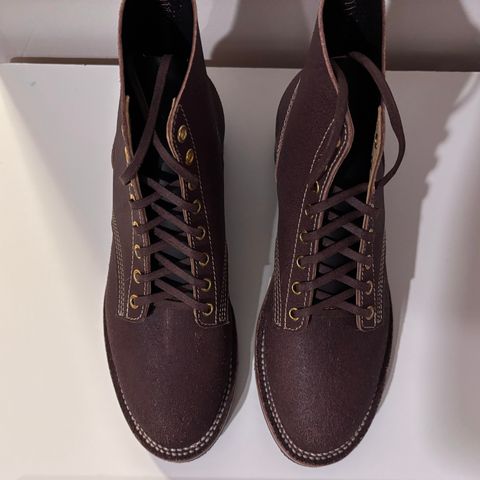 Oldspeed Boondockers in Wickett & Craid Brown English Bridle Reverse