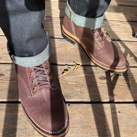 Oldspeed Boondockers in Wickett & Craid Brown English Bridle Reverse