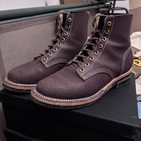 Oldspeed Boondockers in Wickett & Craid Brown English Bridle Reverse