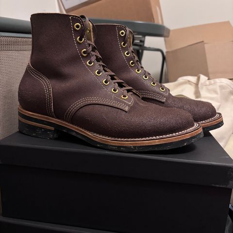 Oldspeed Boondockers in Wickett & Craid Brown English Bridle Reverse