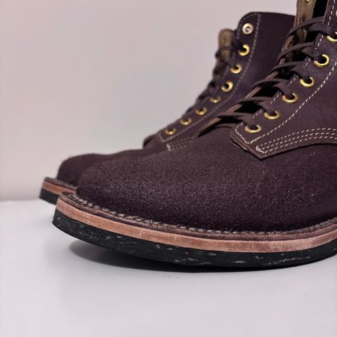 Oldspeed Boondockers in Wickett & Craid Brown English Bridle Reverse
