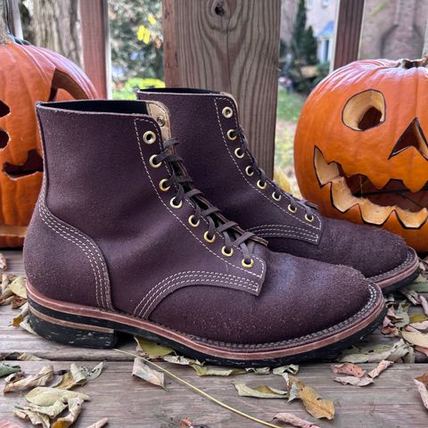 Oldspeed Boondockers in Wickett & Craid Brown English Bridle Reverse