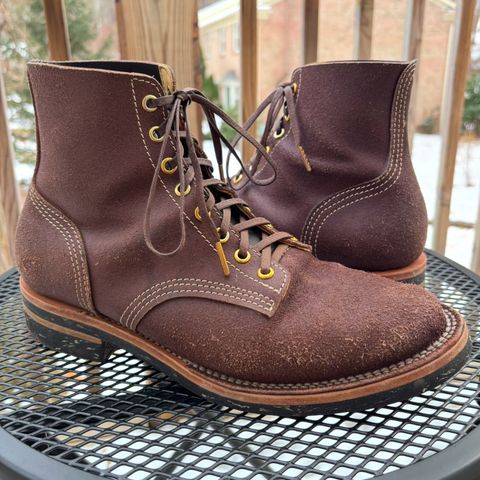 Oldspeed Boondockers in Wickett & Craid Brown English Bridle Reverse