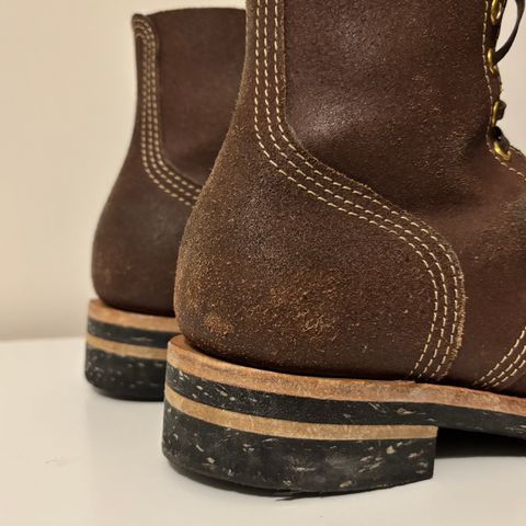 Oldspeed Boondockers in Wickett & Craid Brown English Bridle Reverse
