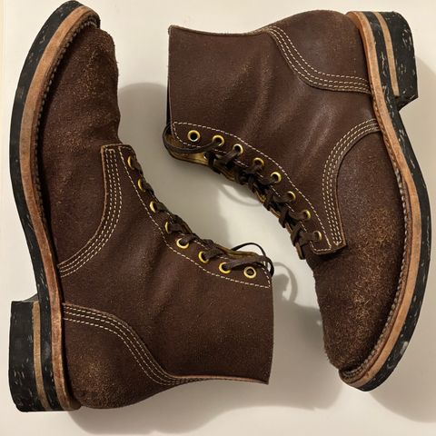 Oldspeed Boondockers in Wickett & Craid Brown English Bridle Reverse