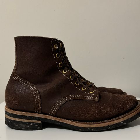 Oldspeed Boondockers in Wickett & Craid Brown English Bridle Reverse