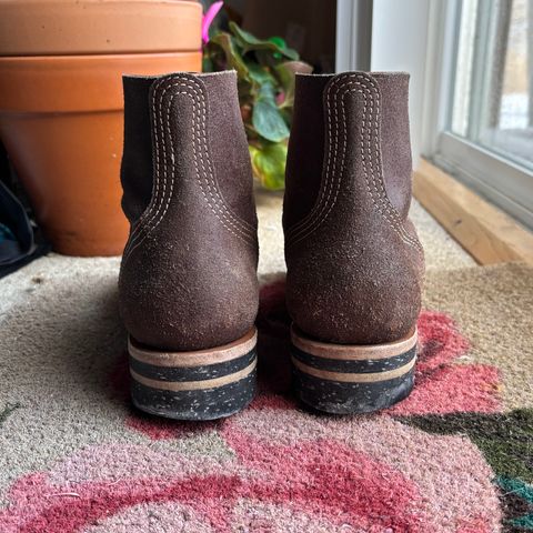Oldspeed Boondockers in Wickett & Craid Brown English Bridle Reverse