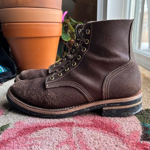 Oldspeed Boondockers in Wickett & Craid Brown English Bridle Reverse