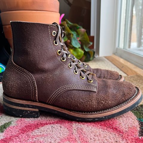 Oldspeed Boondockers in Wickett & Craid Brown English Bridle Reverse