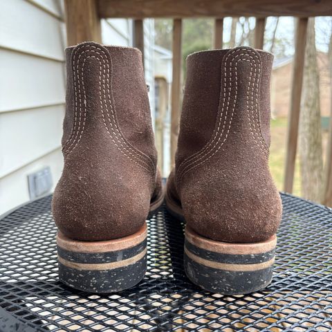 Oldspeed Boondockers in Wickett & Craid Brown English Bridle Reverse