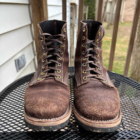 Oldspeed Boondockers in Wickett & Craid Brown English Bridle Reverse