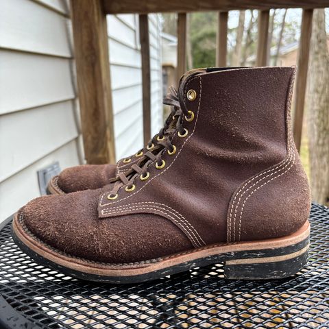 Oldspeed Boondockers in Wickett & Craid Brown English Bridle Reverse