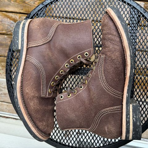 Oldspeed Boondockers in Wickett & Craid Brown English Bridle Reverse