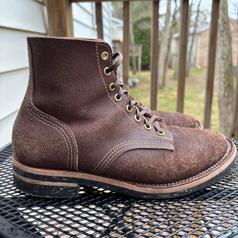 Oldspeed Boondockers in Wickett & Craid Brown English Bridle Reverse