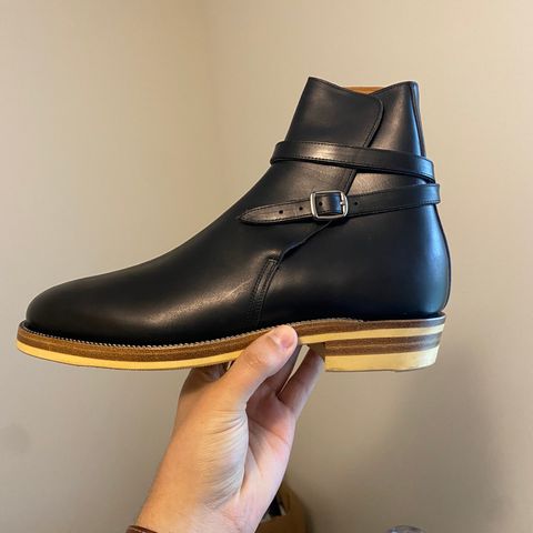 Iron Boots Jodhpur in Seidel Black Double Shot