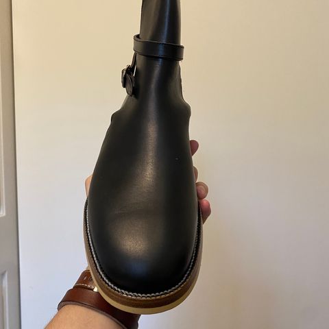 Iron Boots Jodhpur in Seidel Black Double Shot