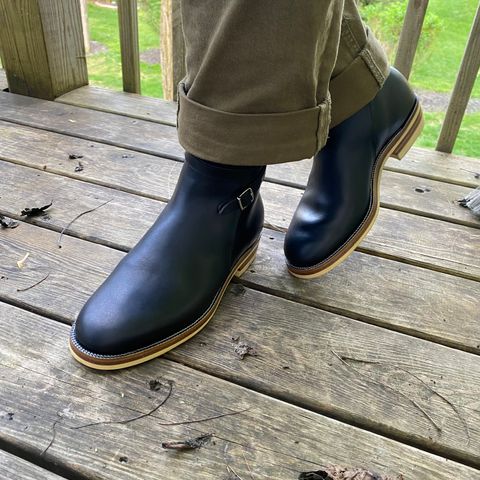 Iron Boots Jodhpur in Seidel Black Double Shot