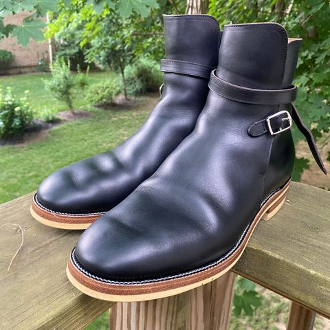 Iron Boots Jodhpur in Seidel Black Double Shot