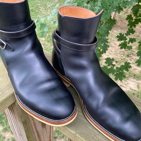 Iron Boots Jodhpur in Seidel Black Double Shot