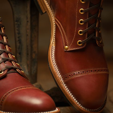 Iron Boots Devil Dog in Maryam Ruggine Shell Cordovan