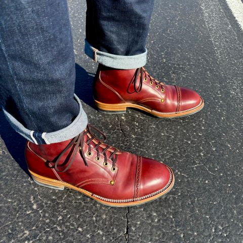 Iron Boots Devil Dog in Maryam Ruggine Shell Cordovan