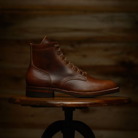 Oldspeed Service Boot 6” in Horween Brown Chromexcel Horsehide