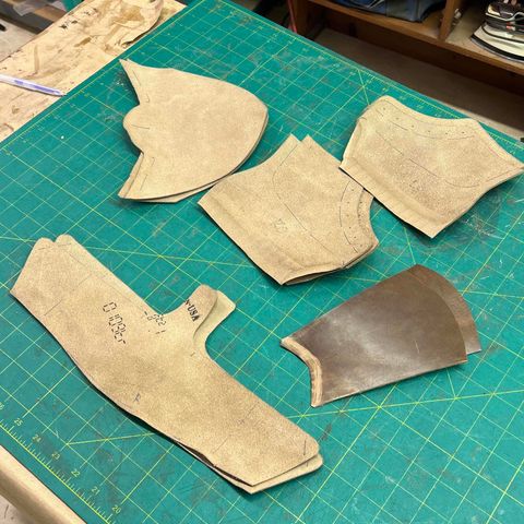Oldspeed Trench Boot in Horween Natural Chromexcel Roughout