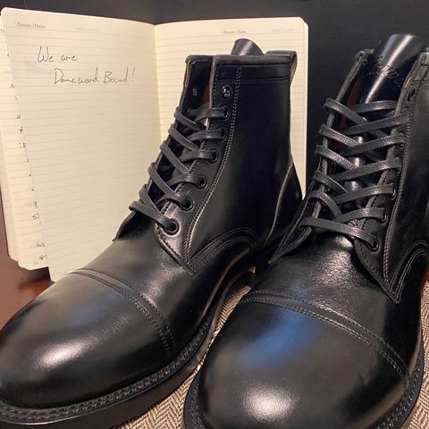 Caswell Garrett in Maryam Black TPR Horsebutt
