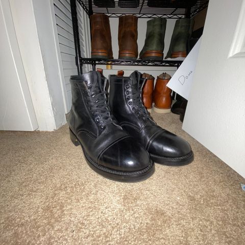Caswell Garrett in Maryam Black TPR Horsebutt