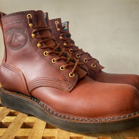 JK Boots Forefront in Seidel Redwood Oil Tan