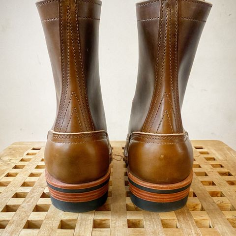 Nicks Lace to Toe Heritage in Horween British Tan Chromexcel